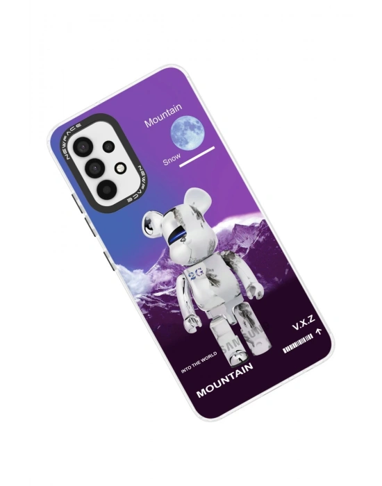 Newface Samsung Galaxy A33 5G Kılıf Estoril Desenli Kapak - Estoril - 8