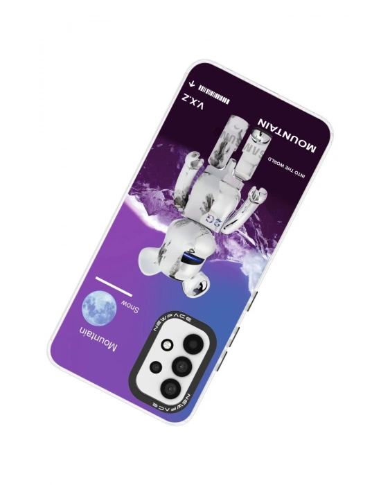 Newface Samsung Galaxy A33 5G Kılıf Estoril Desenli Kapak - Estoril - 8