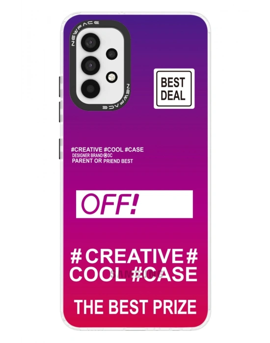 Newface Samsung Galaxy A33 5G Kılıf Estoril Desenli Kapak - Estoril - 9