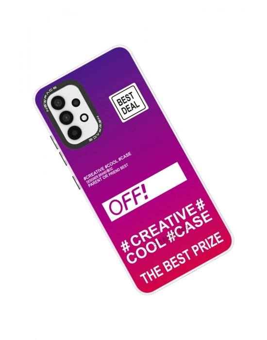 Newface Samsung Galaxy A33 5G Kılıf Estoril Desenli Kapak - Estoril - 9