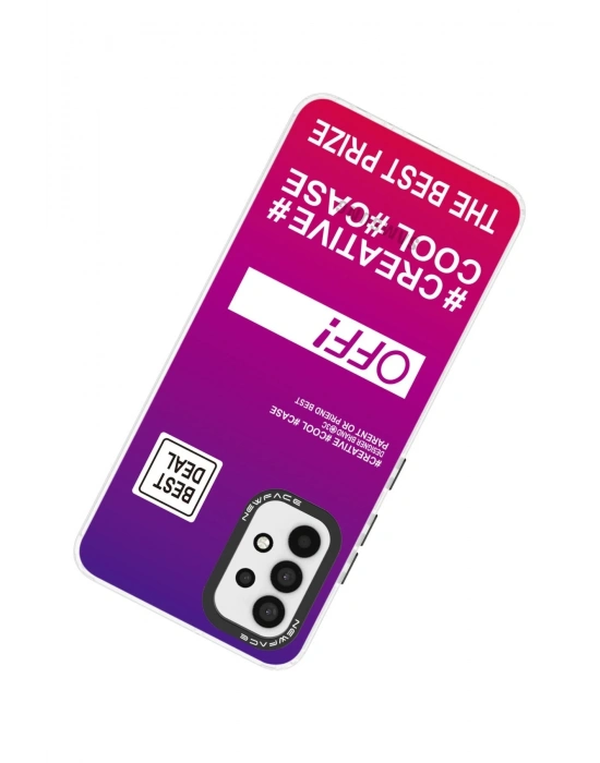 Newface Samsung Galaxy A33 5G Kılıf Estoril Desenli Kapak - Estoril - 9