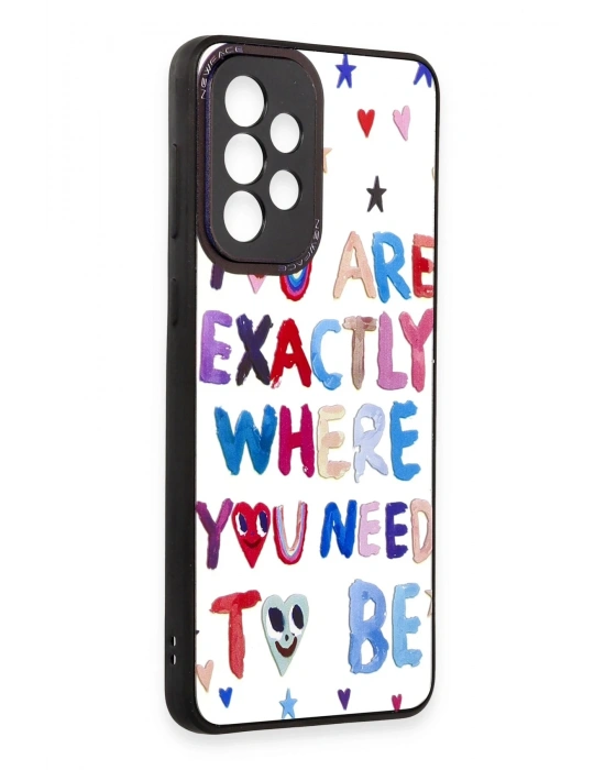 Newface Samsung Galaxy A33 5G Kılıf Mirror Desenli Kapak - Mirror - 10