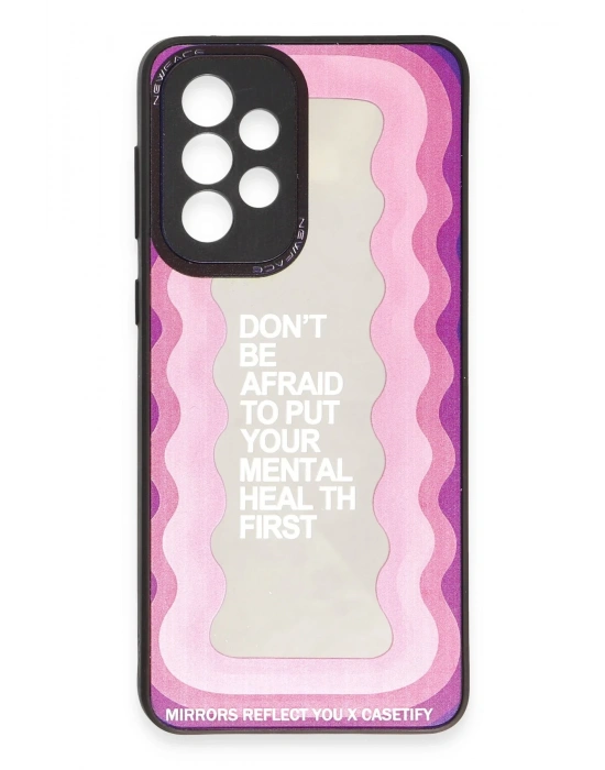 Newface Samsung Galaxy A33 5G Kılıf Mirror Desenli Kapak - Mirror - 11