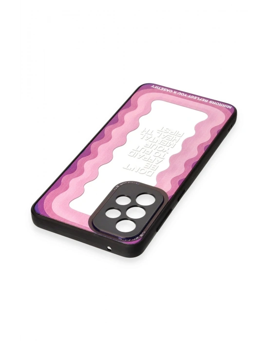 Newface Samsung Galaxy A33 5G Kılıf Mirror Desenli Kapak - Mirror - 11
