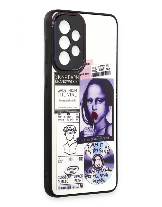 Newface Samsung Galaxy A33 5G Kılıf Mirror Desenli Kapak - Mirror - 2