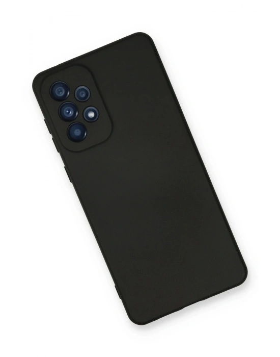 Newface Samsung Galaxy A33 5G Kılıf Nano içi Kadife Silikon - Siyah