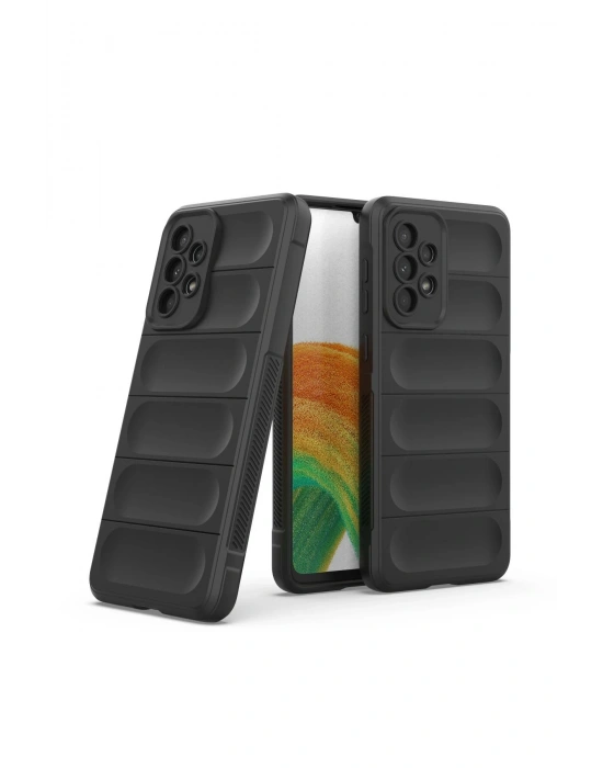 Newface Samsung Galaxy A33 5G Kılıf Optimum Silikon - Siyah