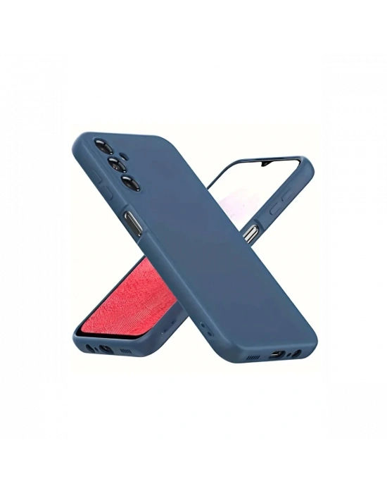 Newface Samsung Galaxy A34 5G Kılıf First Silikon - Lacivert