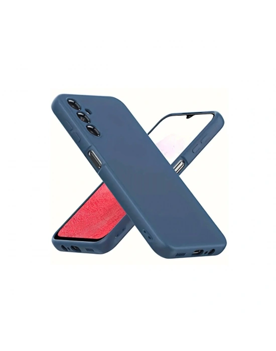 Newface Samsung Galaxy A34 5G Kılıf First Silikon - Lacivert