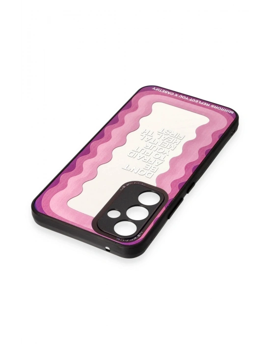 Newface Samsung Galaxy A34 5G Kılıf Mirror Desenli Kapak - Mirror - 11