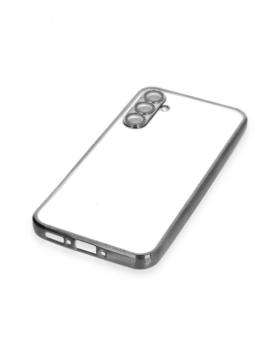 Newface Samsung Galaxy A34 5G Kılıf Razer Lensli Silikon - Siyah