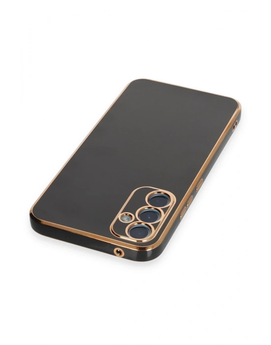 Newface Samsung Galaxy A34 5G Kılıf Volet Silikon - Siyah