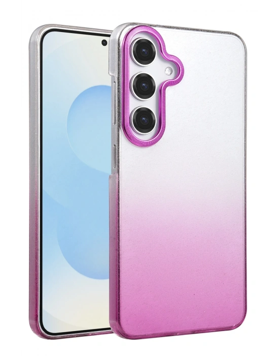 Newface Samsung Galaxy A35 5G Glossy Kapak - Mor