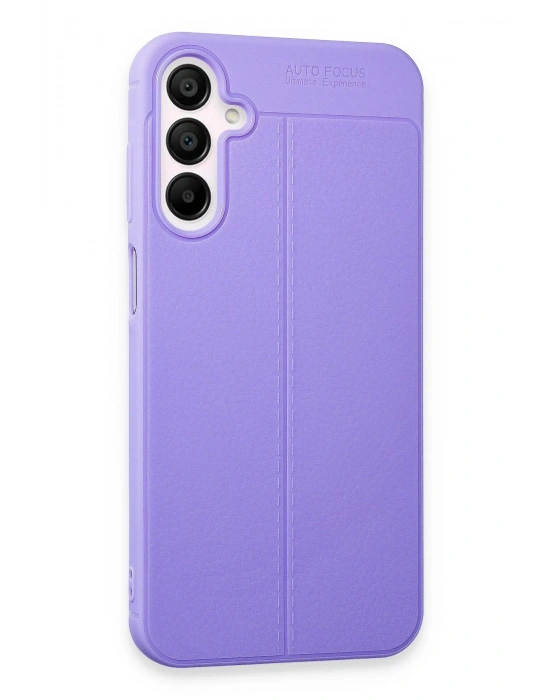 Newface Samsung Galaxy A35 5G Kılıf Auto Focus Kapak - Lila
