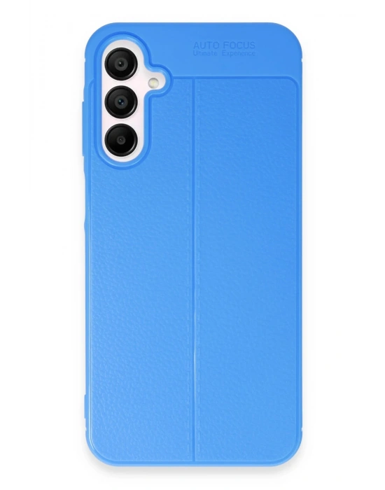 Newface Samsung Galaxy A35 5G Kılıf Auto Focus Kapak - Mavi