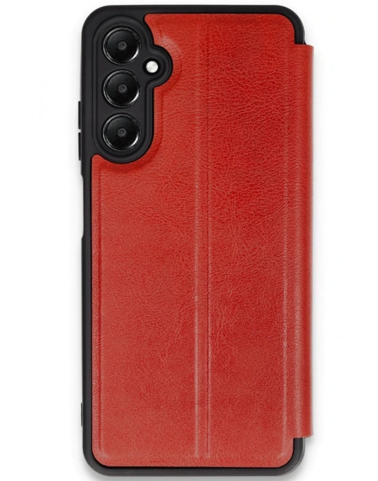 Newface Samsung Galaxy A35 5G Kılıf Flip Cover - Kırmızı