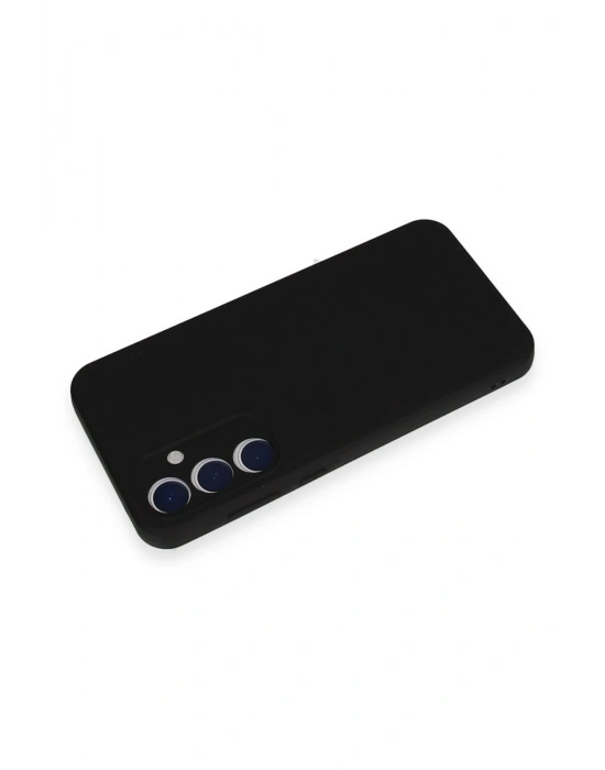 Newface Samsung Galaxy A35 5G Kılıf Nano içi Kadife Silikon - Siyah