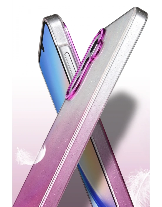 Newface Samsung Galaxy A36 Glossy Kapak - Siyah