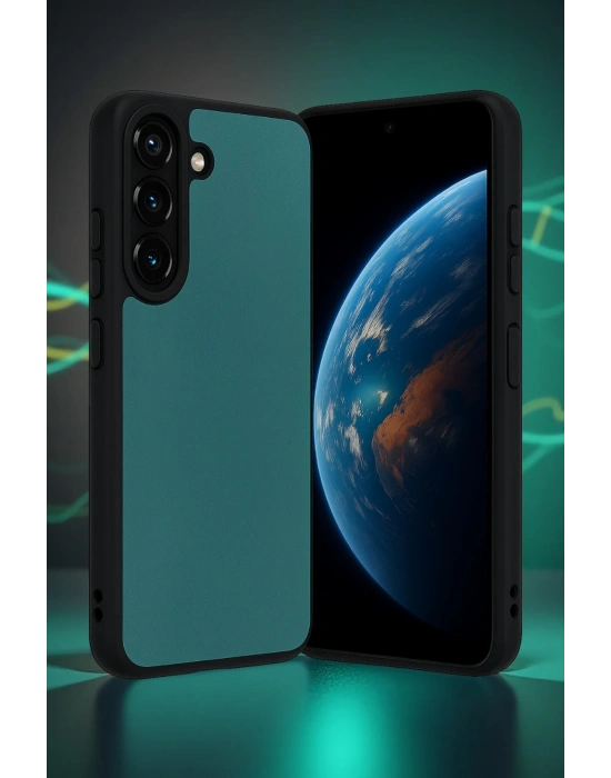 Newface Samsung Galaxy A36 Kılıf Aras Deri Kapak - Pudra