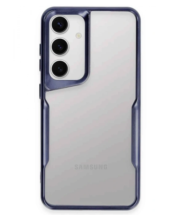 Newface Samsung Galaxy A36 Kılıf Boyi Silikon Kapak - Lacivert