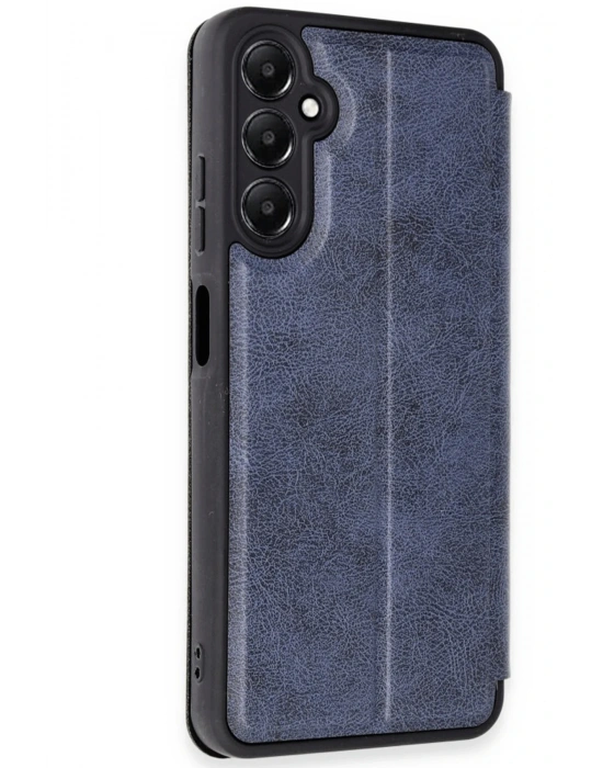 Newface Samsung Galaxy A36 Kılıf Flip Cover - Lacivert