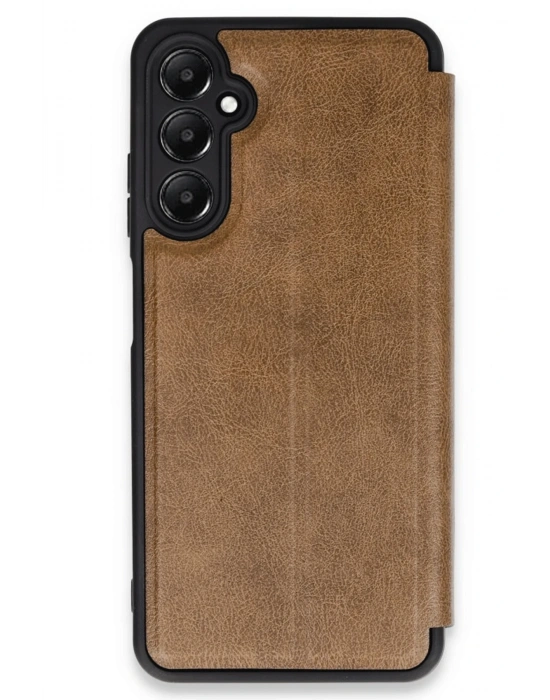 Newface Samsung Galaxy A36 Kılıf Flip Cover - Taba