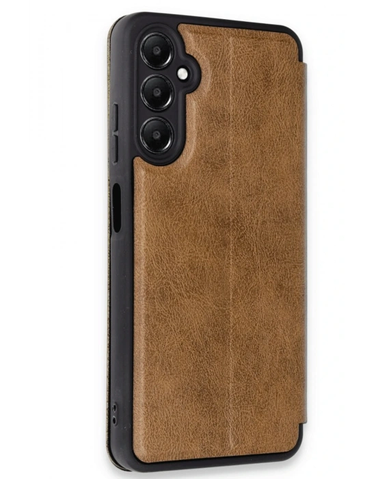 Newface Samsung Galaxy A36 Kılıf Flip Cover - Taba