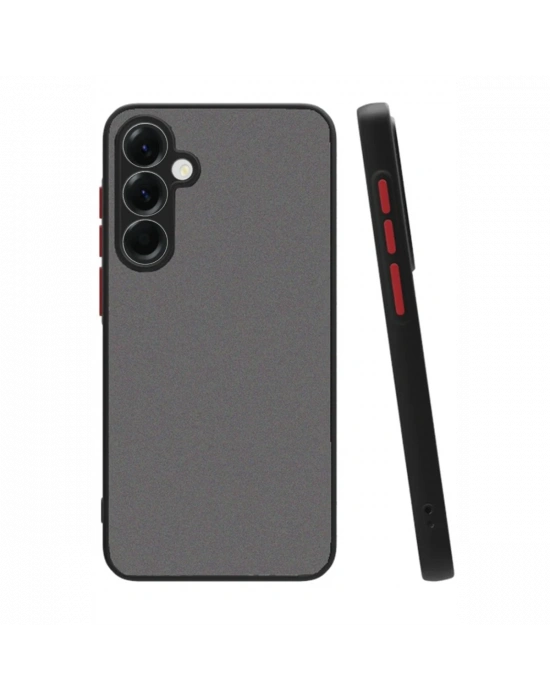 Newface Samsung Galaxy A36 Kılıf Montreal Silikon Kapak - Siyah