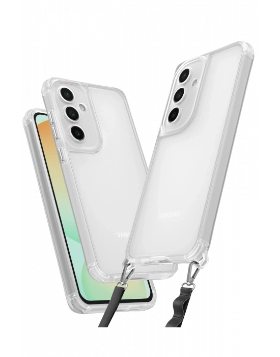 Newface Samsung Galaxy A36 Kılıf Penta Silikon Kılıf - Şeffaf