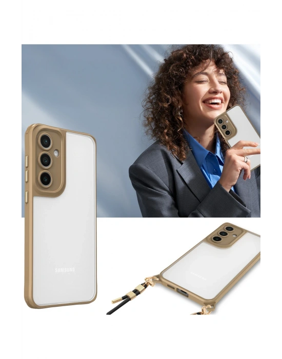 Newface Samsung Galaxy A36 Kılıf Penta Silikon Kılıf - Şeffaf