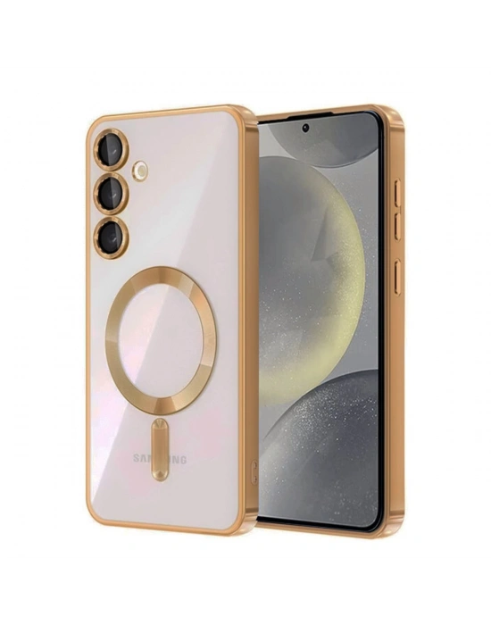 Newface Samsung Galaxy A36 Kross Magneticsafe Kapak - Çöl Titanyum