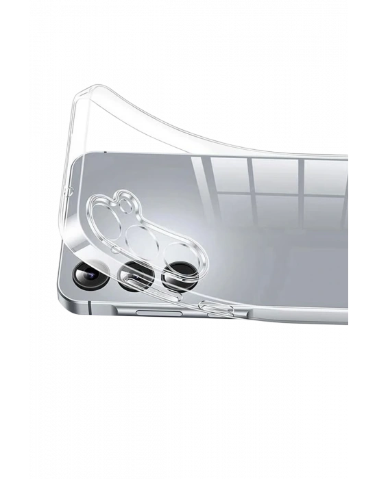 Newface Samsung Galaxy A37 5G Lüx Şeffaf Silikon - Şeffaf