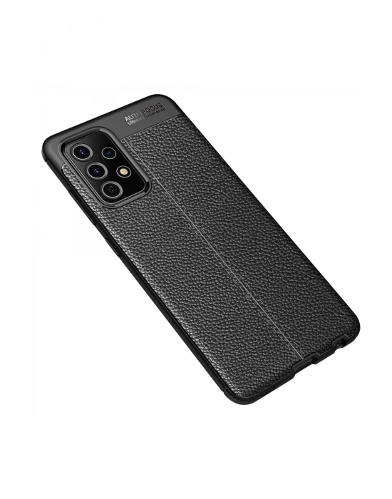 Newface Samsung Galaxy A52 Kılıf Auto Focus Kapak - Siyah