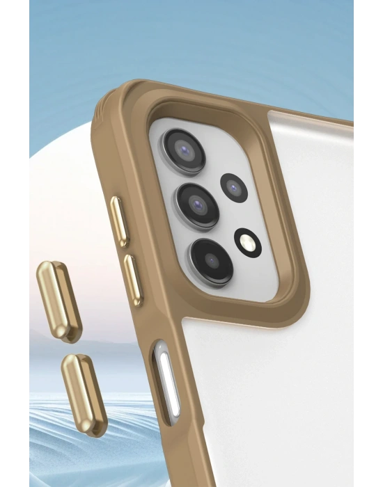 Newface Samsung Galaxy A52 Kılıf Penta Silikon Kılıf - Lacivert