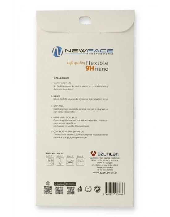 Newface Samsung Galaxy A53 5G 6D Mat Seramik Hayalet Nano Ekran Koruyucu