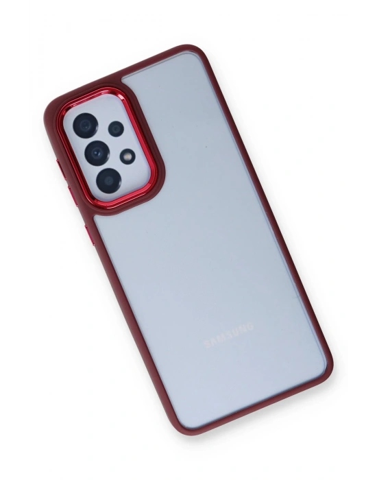 Newface Samsung Galaxy A53 5G Kılıf Dora Kapak - Kırmızı