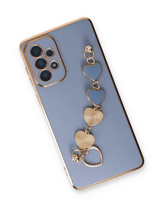 Newface Samsung Galaxy A53 5G Kılıf Esila Silikon - Gri