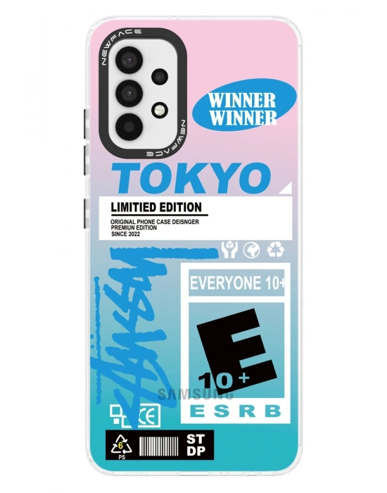 Newface Samsung Galaxy A53 5G Kılıf Estoril Desenli Kapak - Estoril - 1