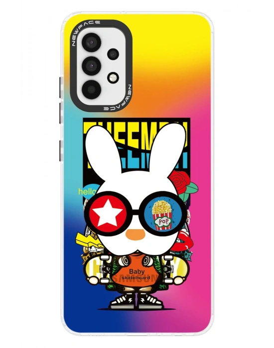 Newface Samsung Galaxy A53 5G Kılıf Estoril Desenli Kapak - Estoril - 10