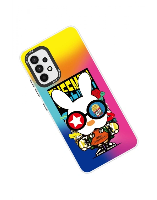 Newface Samsung Galaxy A53 5G Kılıf Estoril Desenli Kapak - Estoril - 10