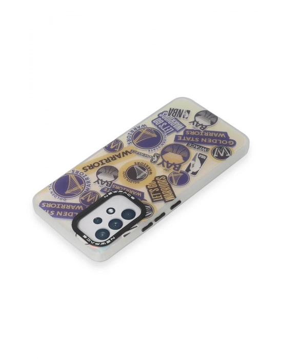 Newface Samsung Galaxy A53 5G Kılıf Estoril Desenli Kapak - Estoril - 13