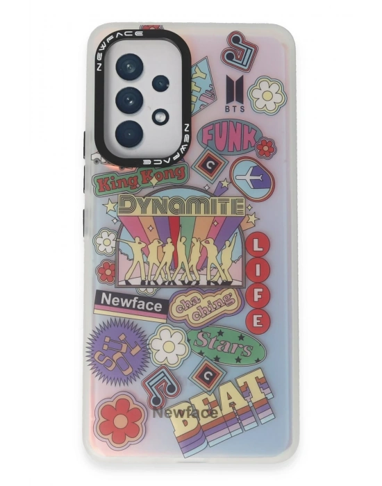 Newface Samsung Galaxy A53 5G Kılıf Estoril Desenli Kapak - Estoril - 14