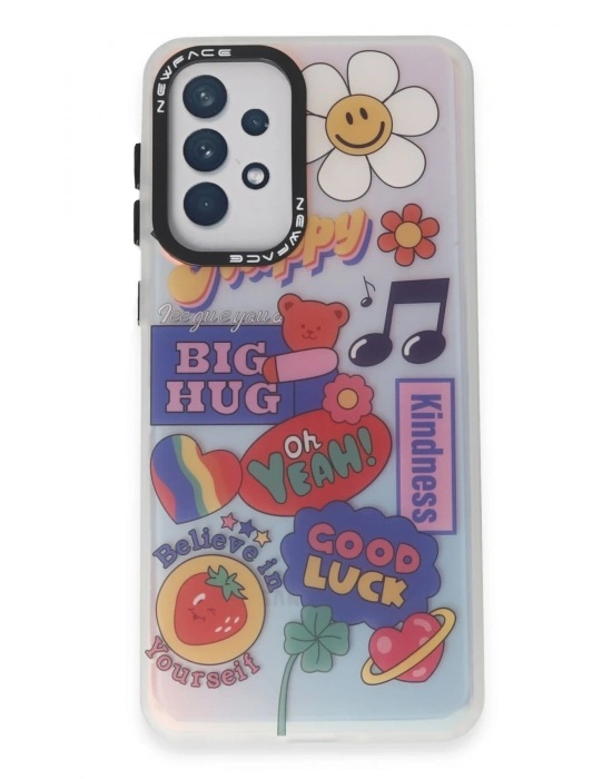 Newface Samsung Galaxy A53 5G Kılıf Estoril Desenli Kapak - Estoril - 15