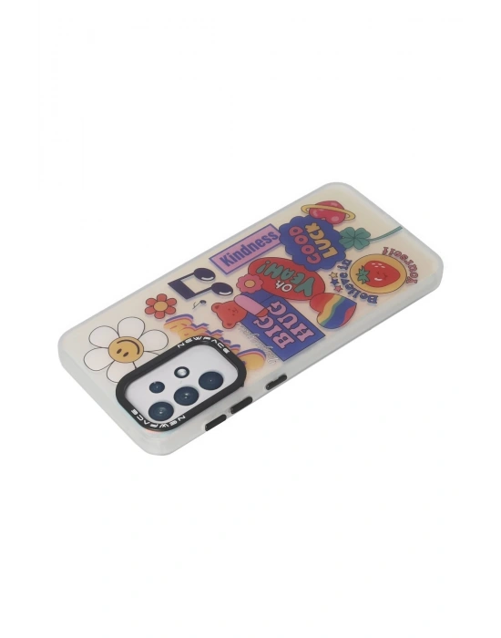 Newface Samsung Galaxy A53 5G Kılıf Estoril Desenli Kapak - Estoril - 15