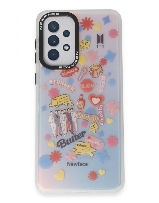 Newface Samsung Galaxy A53 5G Kılıf Estoril Desenli Kapak - Estoril - 16