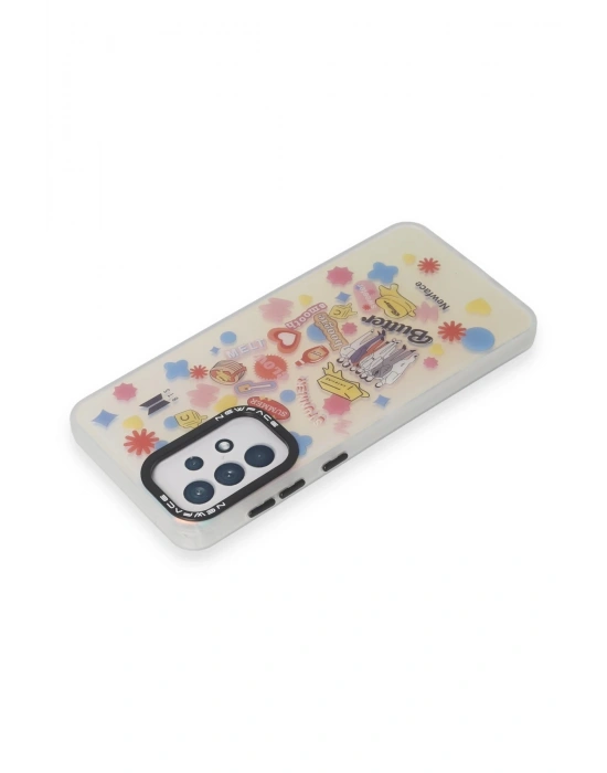 Newface Samsung Galaxy A53 5G Kılıf Estoril Desenli Kapak - Estoril - 16