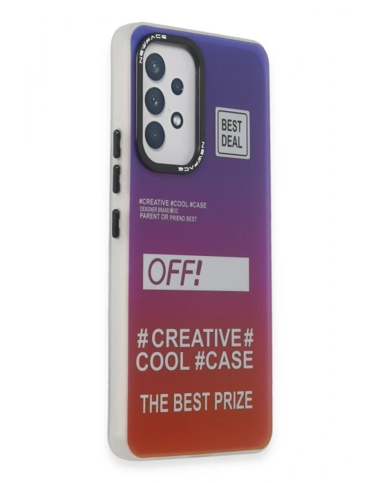 Newface Samsung Galaxy A53 5G Kılıf Estoril Desenli Kapak - Estoril - 9