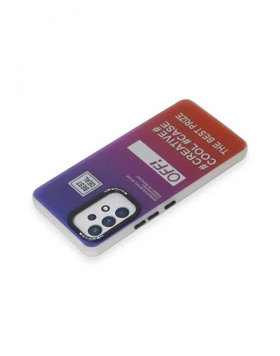 Newface Samsung Galaxy A53 5G Kılıf Estoril Desenli Kapak - Estoril - 9