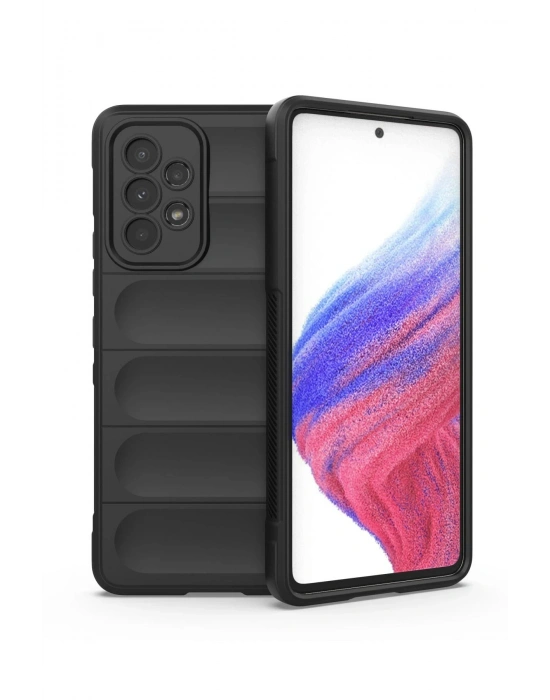 Newface Samsung Galaxy A53 5G Kılıf Optimum Silikon - Siyah