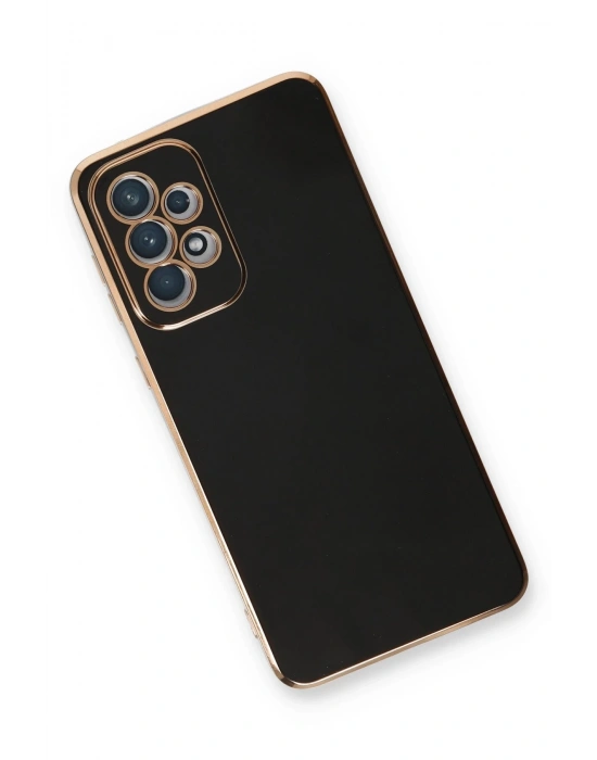 Newface Samsung Galaxy A53 5G Kılıf Volet Silikon - Siyah